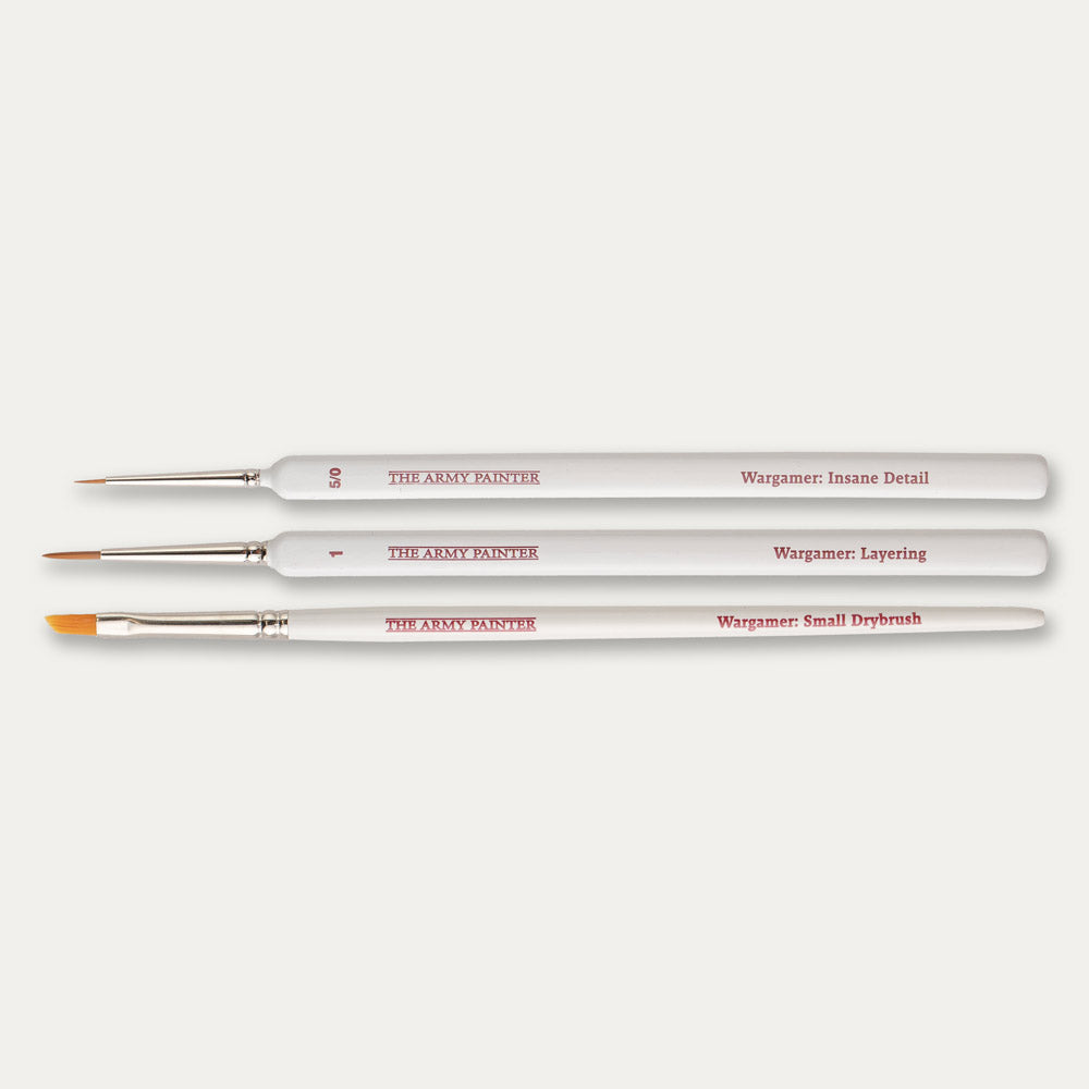The Army Painter Most Wanted brush set, on a white background.