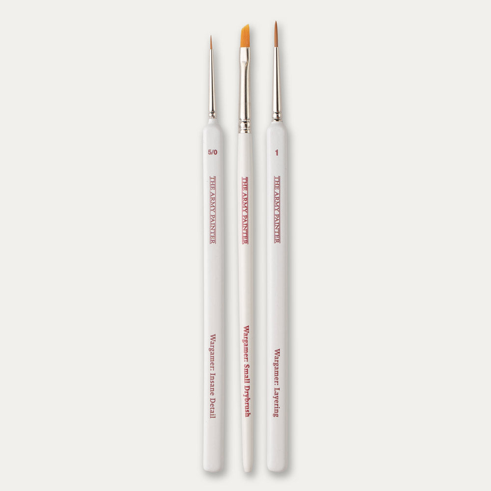 The Army Painter Most Wanted brush set on a white background.