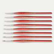 ABC Brushes Tri-Grip Detailer range on a white background. 