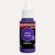 Bottle of the Army Painter Fanatics in the colour Alien Purple on a white background.