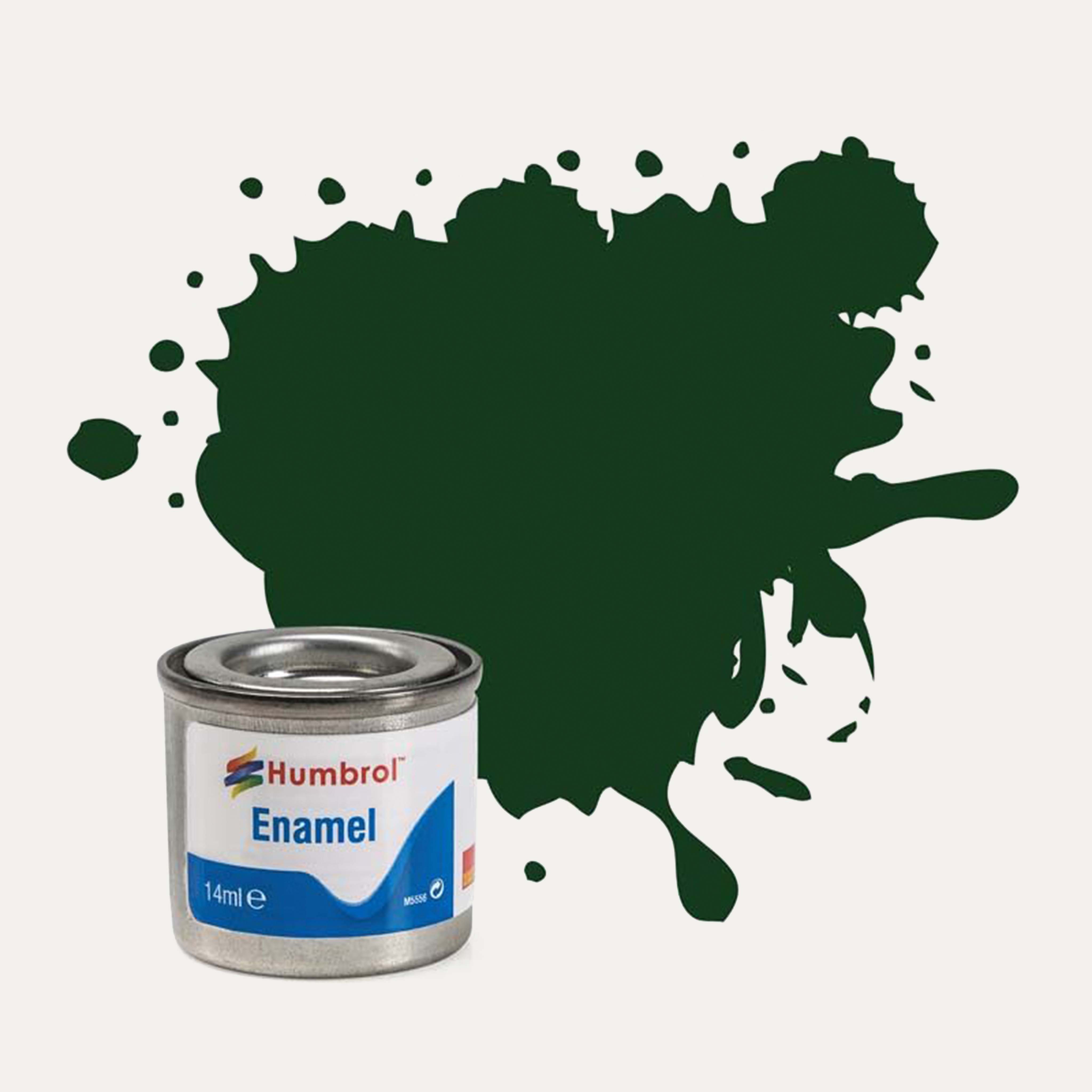 Humbrol Enamel: Brunswick Green Gloss