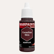 Bottle of the Army Painter Fanatics in the colour Carnelian Skin on a white background.