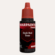 Bottle of the Army Painter Fanatics Wash in the colour Dark Red Tone on a white background.