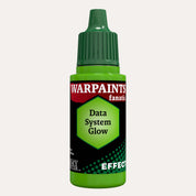Bottle of the Army Painter Fanatics Effects in the colour Data System Glow on a white background.