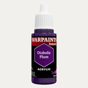 Bottle of the Army Painter Fanatics in the colour Diabolic Plum on a white background.