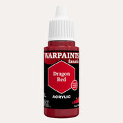 Bottle of the Army Painter Fanatics in the colour Dragon Red on a white background.