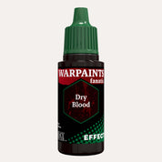 Bottle of the Army Painter Fanatics Effects in the colour Dry Blood on a white background.