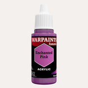 Bottle of the Army Painter Fanatics in the colour Enchanted Pink on a white background.