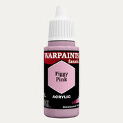 Bottle of the Army Painter Fanatics in the colour Figgy Pink on a white background.