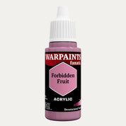 Bottle of the Army Painter Fanatics in the colour Forbidden Fruit on a white background.