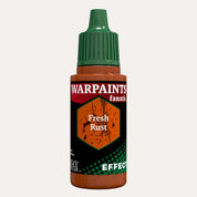 Bottle of the Army Painter Fanatics Effects in the colour Fresh Rust on a white background.