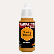 Bottle of the Army Painter Fanatics in the colour Glowing Inferno on a white background.