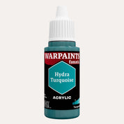 Bottle of the Army Painter Fanatics in the colour Hydra Turquoise on a white background.