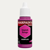 Bottle of the Army Painter Fanatics in the colour Impish Rouge on a white background.