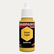 Bottle of the Army Painter Fanatics in the colour Inner Light on a white background.