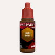 Bottle of the Army Painter Fanatics Wash in the colour Light Tone on a white background.