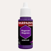 Bottle of the Army Painter Fanatics in the colour Magecast Magenta on a white background.