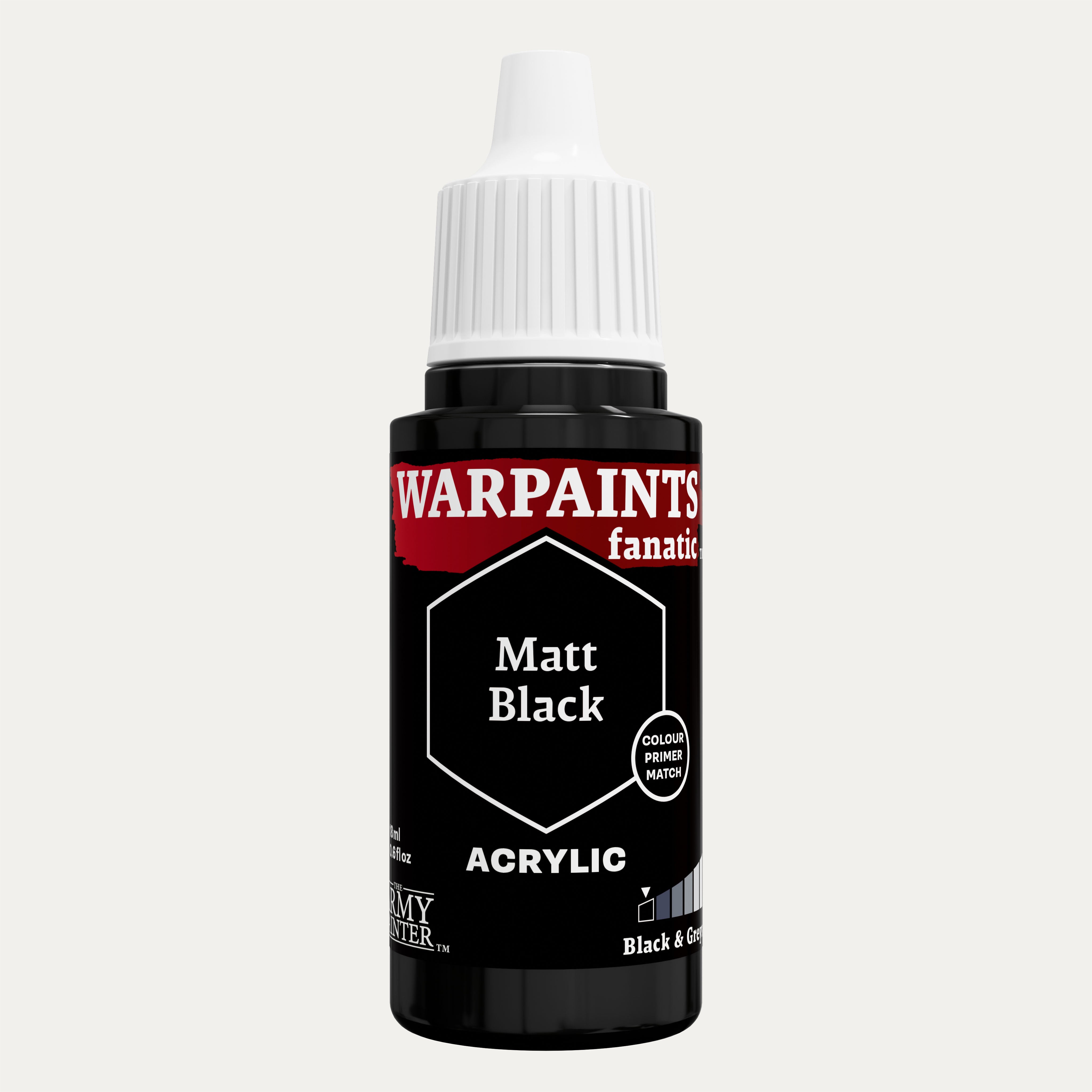The Army Painter Warpaints Fanatic: Matt Black