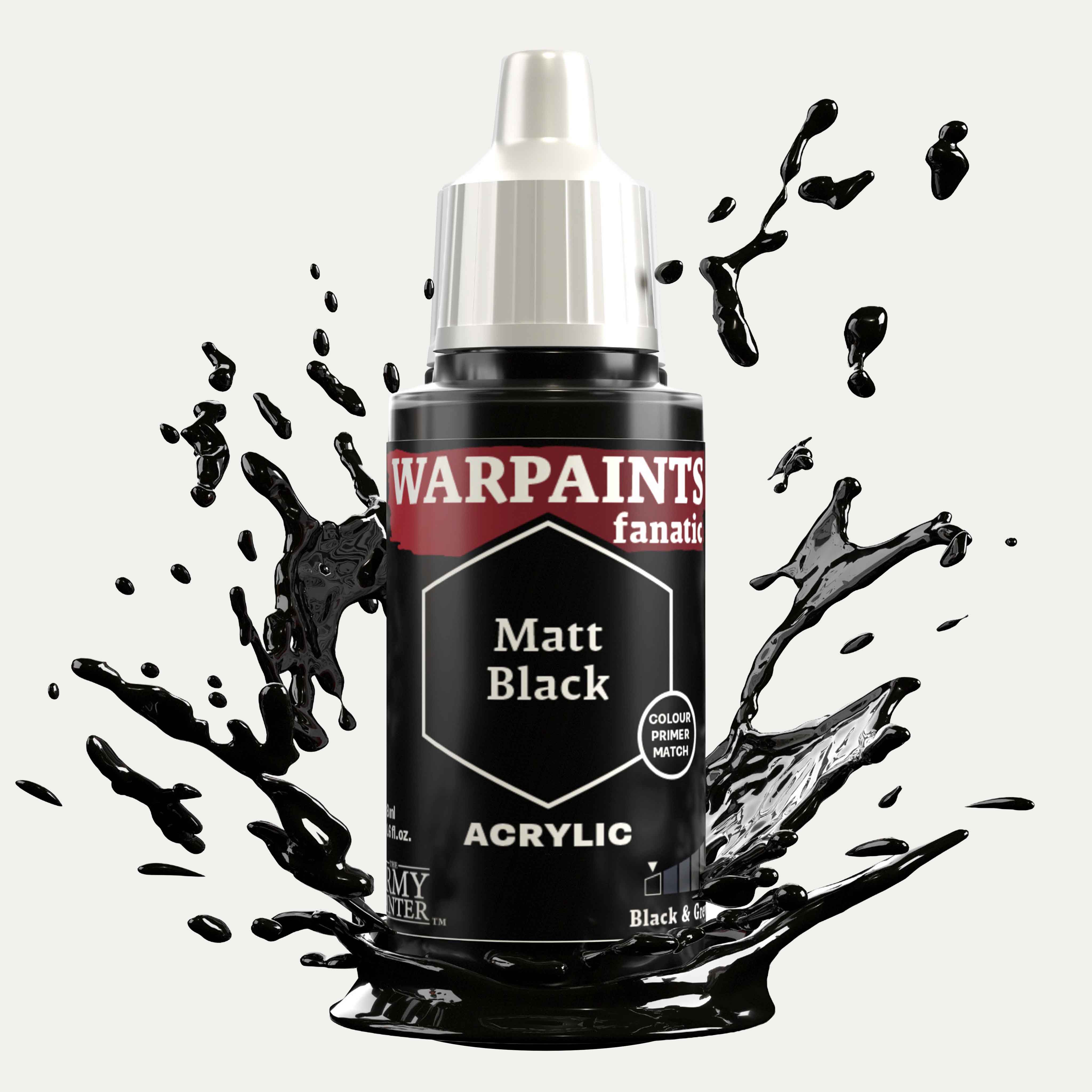 The Army Painter Warpaints Fanatic: Matt Black