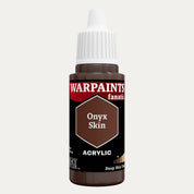 Bottle of the Army Painter Fanatics in the colour Onyx Skin on a white background.