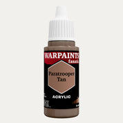 Bottle of the Army Painter Fanatics in the colour Paratrooper Tan on a white background.