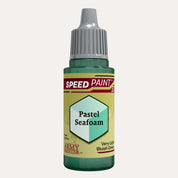Bottle of the Army Painter Speedpaint in the colour Pastel Seafoam on a white background.