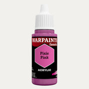 Bottle of the Army Painter Fanatics in the colour Pixie Pink on a white background.