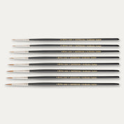 Pro Arte Imperium paint brush range on a white background. 
