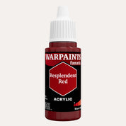 Bottle of the Army Painter Fanatics in the colour Resplendent Red on a white background.
