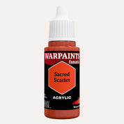 Bottle of the Army Painter Fanatics in the colour Sacred Scarlet on a white background.