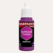 Bottle of the Army Painter Fanatics in the colour Spellbound Fuchsia on a white background.