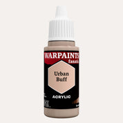 Bottle of the Army Painter Fanatics in the colour Urban Buff on a white background.