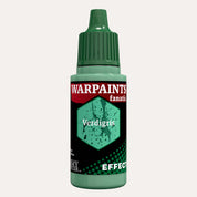 Bottle of the Army Painter Fanatics Verdigris Plasma Coil Glow on a white background.