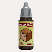 Bottle of the Army Painters Speedpaint in the colour Warrior skin on a white background. 