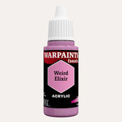 Bottle of the Army Painter Fanatics in the colour Weird Elixir on a white background.