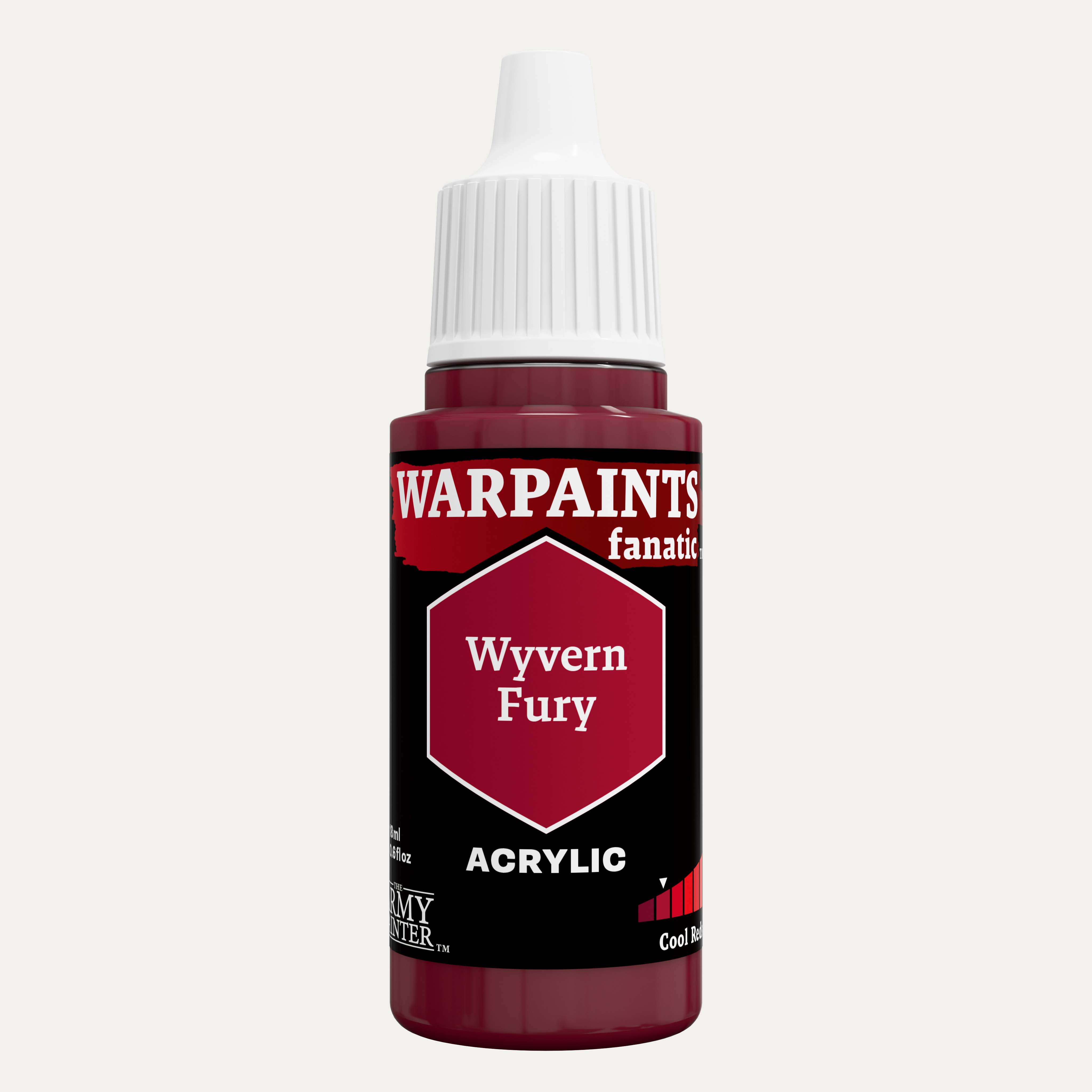 Bottle of the Army Painter Fanatics in the colour Wyvern Fury on a white background.
